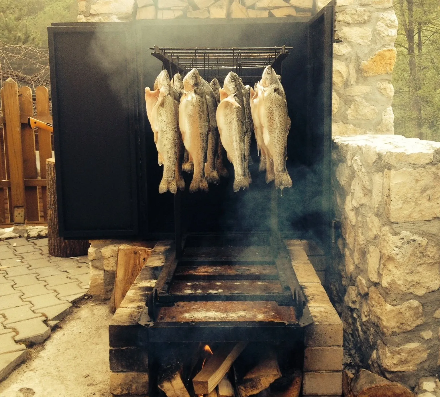 Wędzarnia baru Sąspówka